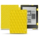 Funda de piel Kobo Aura H2O - Jaune fluo - Couture