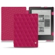 レザーケース Kobo Aura H2O - Rose fluo - Couture
