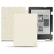 Kobo Aura H2O leather case - Blanc (  Nappa - White ) 