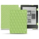 Funda de piel Kobo Aura H2O - Vert olive - Couture ( Nappa - Pantone 578U ) 