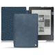 Housse cuir Kobo Aura H2O - Jean vintage ( Roughtcut - Pantone 285U  ) 