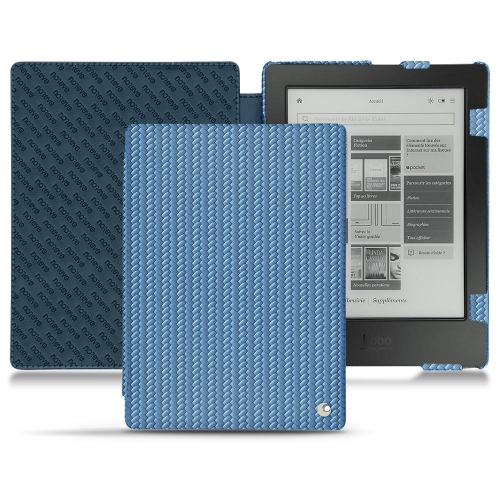 Lederschutzhülle Kobo Aura H2OAbaca ishia ( Pantone #395775 ) 