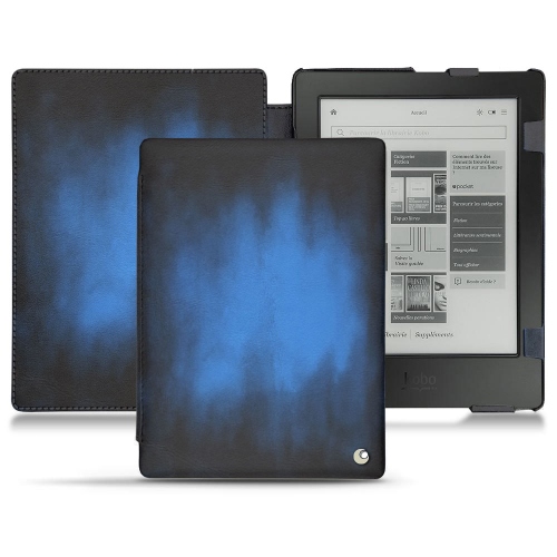 Lederschutzhülle Kobo Aura H2OBleu Patine