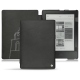 Housse cuir Kobo Aura H2O - Negre poudro