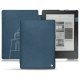 Custodia in pelle Kobo Aura H2O - Blu mediterran