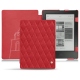 Kobo Aura H2O leather case - Rouge troupelenc - Couture