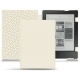 Kobo Aura H2O leather case - Blanc PU