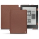 Kobo Aura H2O leather case - Marron délicat