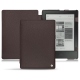 レザーケース Kobo Aura H2O - Marron envoûtant