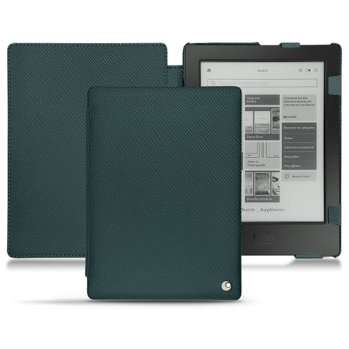 Funda de piel Kobo Aura H2OVert séduisant ( Pantone #1d3c34 ) 