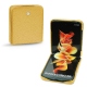 Samsung Galaxy Z Flip3 leather cover - Mimosa ( Pantone 141C ) 