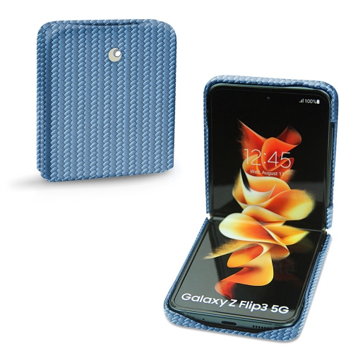 Funda de lujo para Samsung Galaxy Z Flip3Abaca ishia ( Pantone #395775 ) 