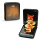 Samsung Galaxy Z Flip3 leather cover - Marron Patine