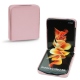 Samsung Galaxy Z Flip3 leather cover - Rose PU