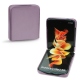 Capa em pele Samsung Galaxy Z Flip3 - Lilas PU