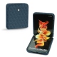 Custodia in pelle Samsung Galaxy Z Flip3 - Indigo - Couture ( Pantone 303U ) 
