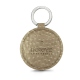Porta-chaves em couro - Autruche desert ( Pantone #A39382 ) 