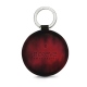 Leather key ring - Rouge Patine