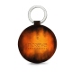 Leather key ring - Fauve Patine
