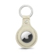 AirTag Keyring - Blanc (  Nappa - White ) 
