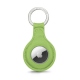 Portachiavi AirTag - Vert olive PU