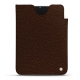 Apple iPad mini 6 leather pouch - Châtaigne ( Pantone 476C ) 