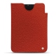 Apple iPad mini 6 leather pouch - Papaye ( Pantone 180C ) 