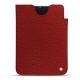 Apple iPad mini 6 leather pouch - Tomate ( Pantone 187C ) 