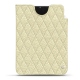Capa em pele Apple iPad mini 6 - Ivoire - Couture ( Sleek P C12 - White ) 
