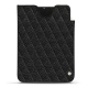 Funda de piel Apple iPad mini 6 - Ebène - Couture ( Sleek P C12 - Black ) 