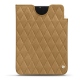 Pochette cuir Apple iPad mini 6 - Sable vintage - Couture