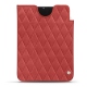 Pochette cuir Apple iPad mini 6 - Cerise vintage - Couture
