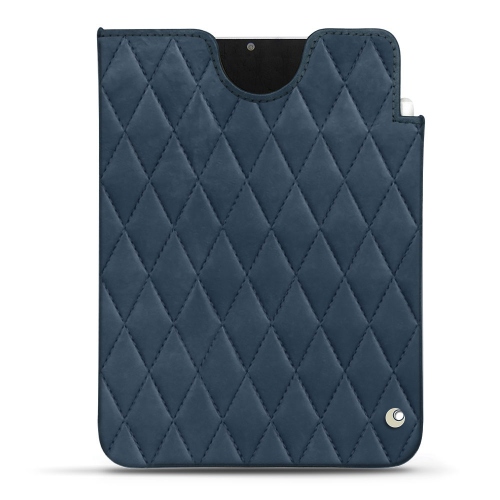 Fundas de cuero para Apple iPad mini 6Jean vintage - Couture ( Pantone #2f414f  ) 