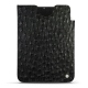 Capa em pele Apple iPad mini 6 - Autruche nero