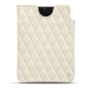 Capa em pele Apple iPad mini 6 - Blanc escumo - Couture