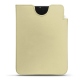 Lederschutzhülle Apple iPad mini 6 - Beige PU