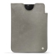 Apple iPad mini 6 leather pouch - Acier vintage ( Pantone 403C ) 