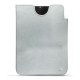 Pochette cuir Apple iPad mini 6 - Platinium ( Pantone 877C ) 