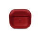 Bolsa Apple AirPods (2021) - Rouge ( Nappa - Pantone 199C ) 