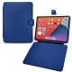 Apple iPad mini 6 leather case - Bleu Océan PU