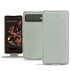 Housse cuir Google Pixel 6 - Gris ( Nappa - Pantone W428C ) 