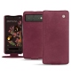 Housse cuir Google Pixel 6 - Prune vintage ( Pantone 512C ) 