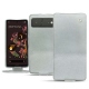 Custodia in pelle Google Pixel 6 - Platinium ( Pantone 877C ) 