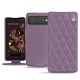 Funda de piel Google Pixel 6 - Lilas - Couture ( Nappa - Pantone 2645U ) 
