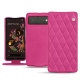 Housse cuir Google Pixel 6 - Rose BB - Couture