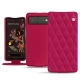 가죽 커버 Google Pixel 6 - Rose fluo - Couture