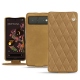 Google Pixel 6 leather case - Sable vintage - Couture
