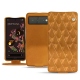 Funda de piel Google Pixel 6 - Or Maïa - Couture