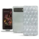 Housse cuir Google Pixel 6 - Platinium - Couture