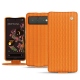 Capa em pele Google Pixel 6 - Abaca arancio